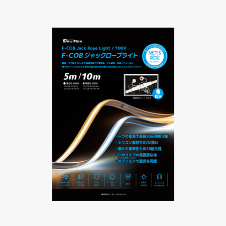 FｰCOBロープライト<br />
フライヤー